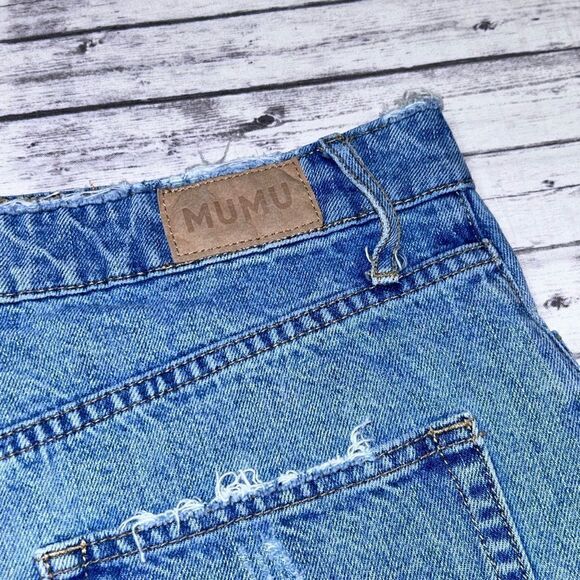 Show Me Your Mumu Arizona Button Up Denim Shorts - Picture 7 of 10